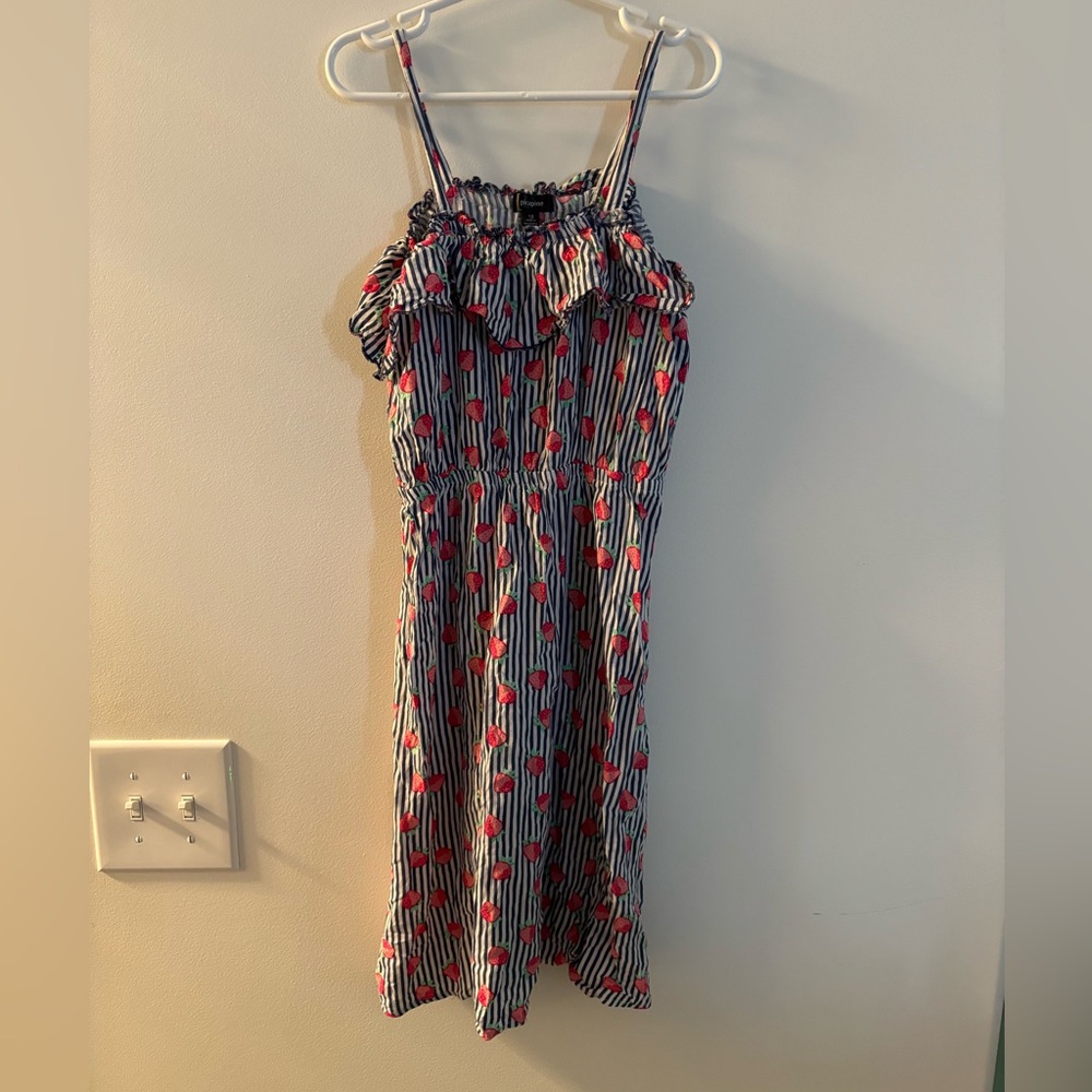 Girls Dress (Picapino) - Size 10 strawberries